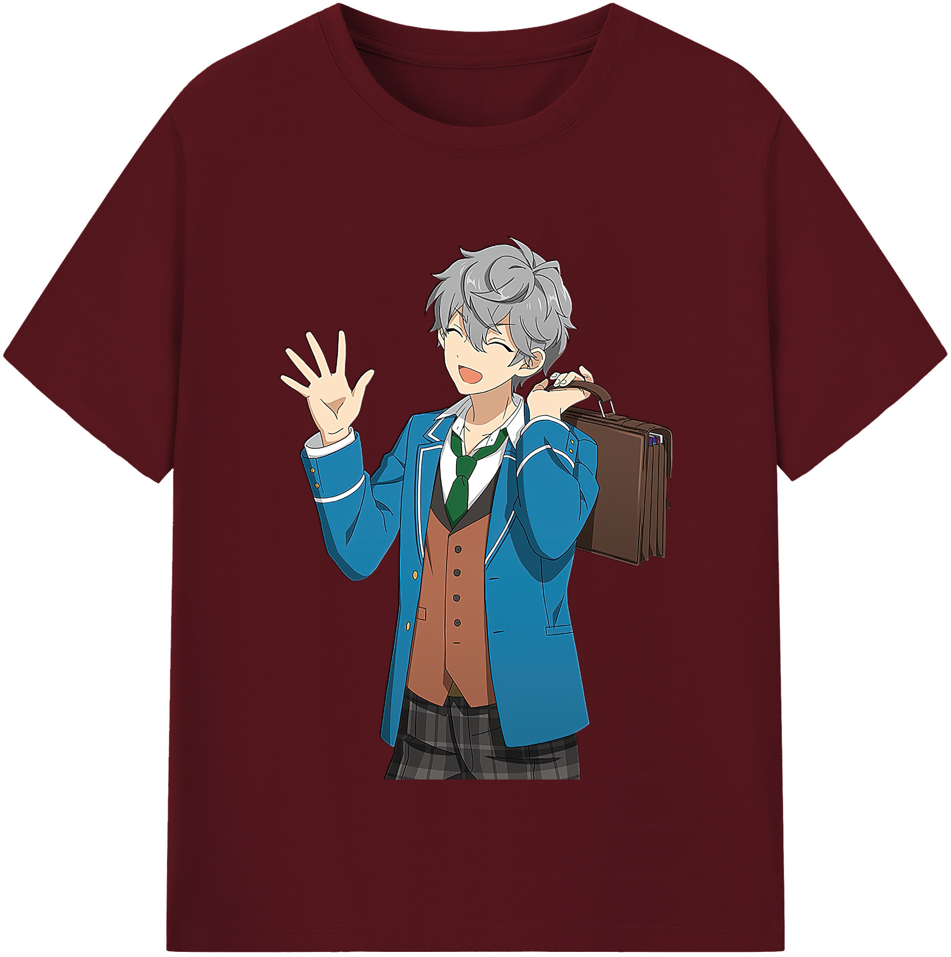 （画像用） あんさんぶるスターズ! Ensemble Stars 綿100％半袖Tシャツ（フロントプリント）